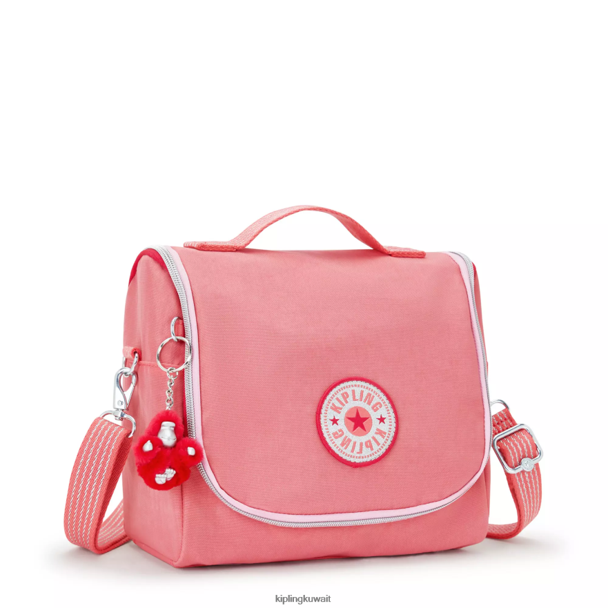 Kipling حقيبة غداء kichirou جديدة نحيف المرح الوردي المرح ZR2RH646 أكياس الغداء