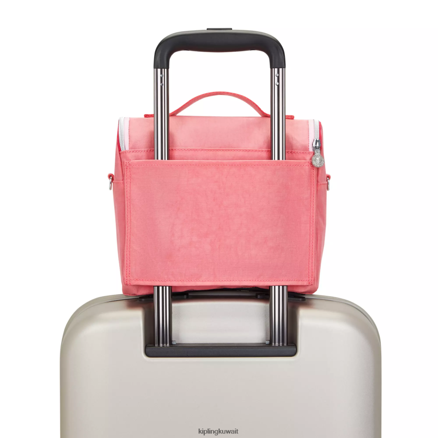 Kipling حقيبة غداء kichirou جديدة نحيف المرح الوردي المرح ZR2RH646 أكياس الغداء