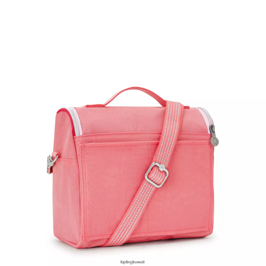 Kipling حقيبة غداء kichirou جديدة نحيف المرح الوردي المرح ZR2RH646 أكياس الغداء
