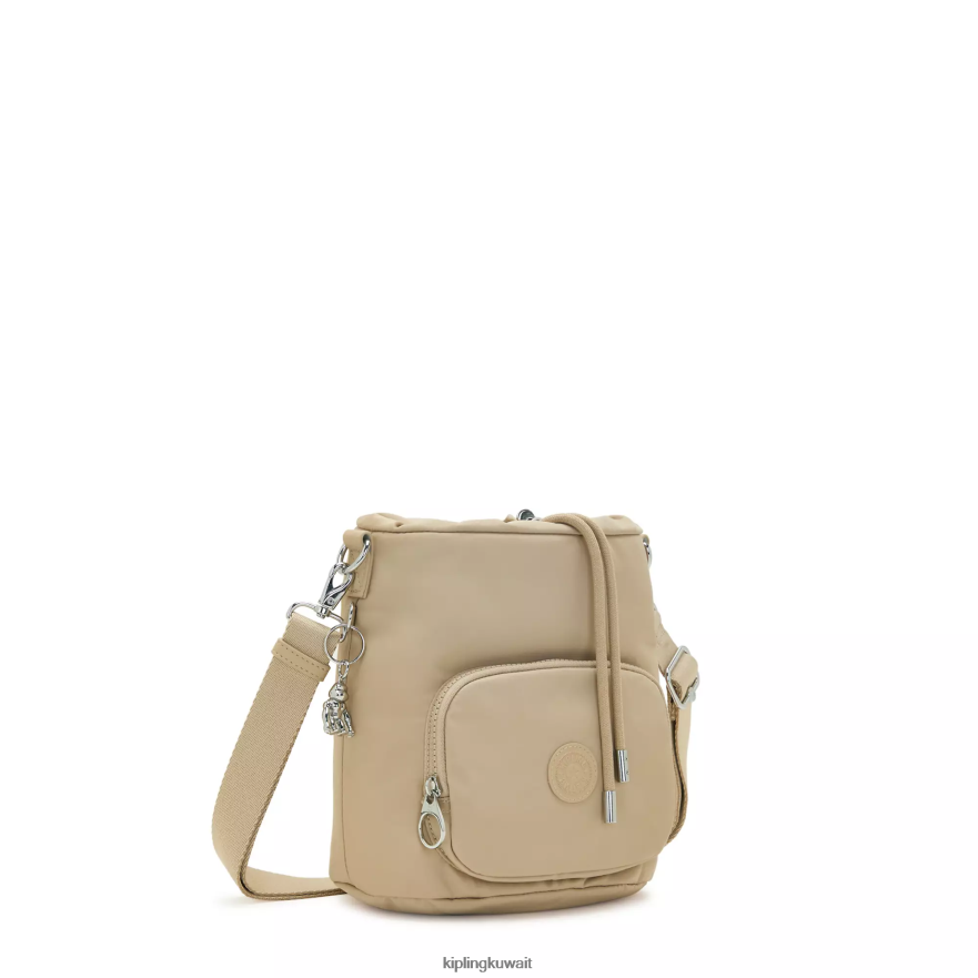 Kipling حقيبة كتف kyla نحيف البيج الطبيعي ZR2RH178 حقائب الكتف