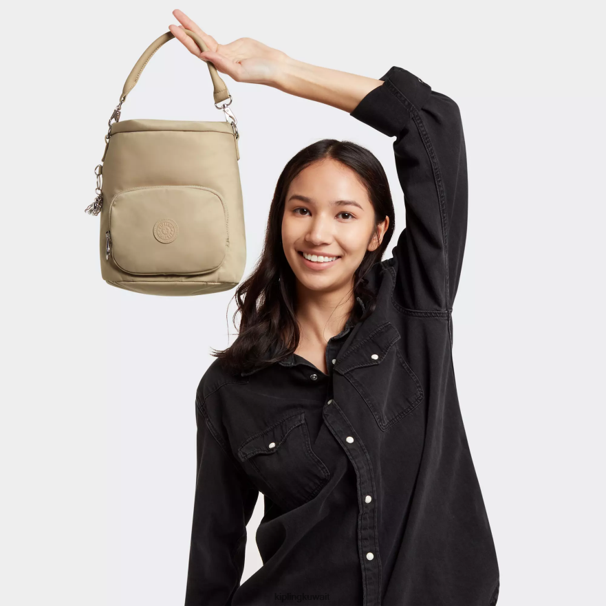 Kipling حقيبة كتف kyla نحيف البيج الطبيعي ZR2RH178 حقائب الكتف