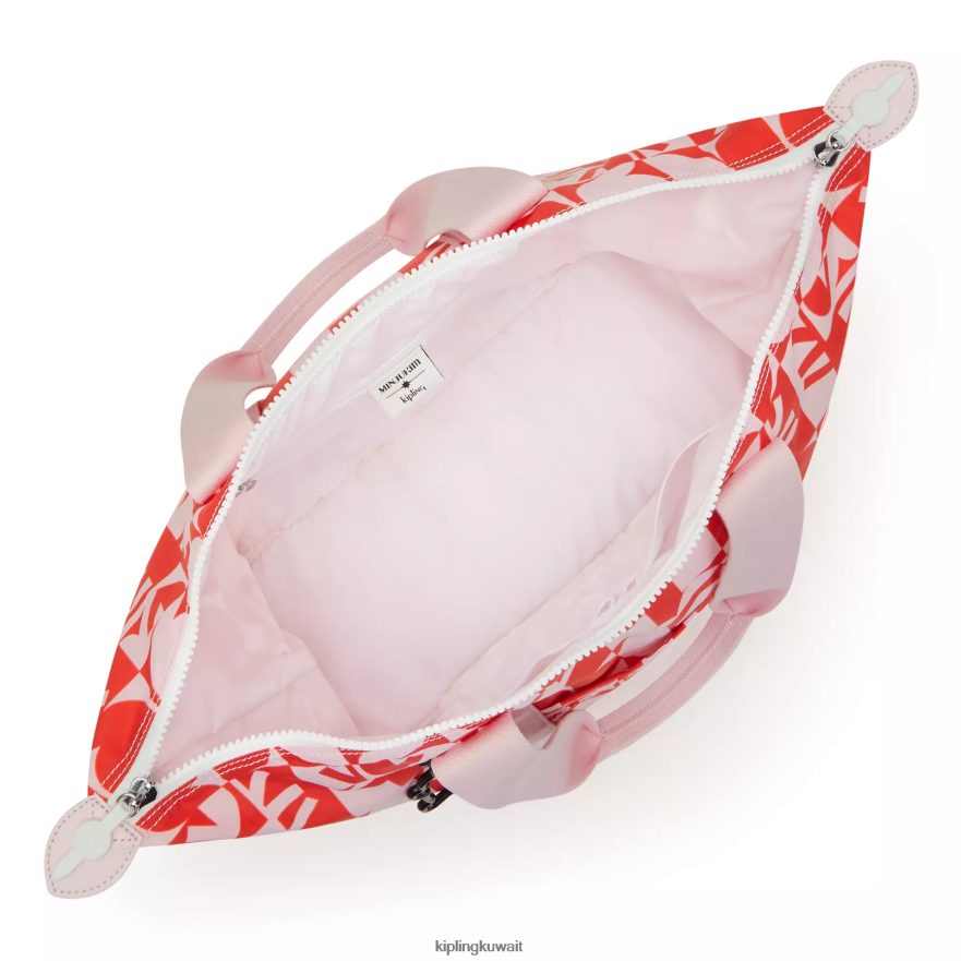 Kipling حقيبة عملية مينجو كيم فن متوسطة نحيف طباعة متعددة minju ZR2RH270 حمل الحقائب