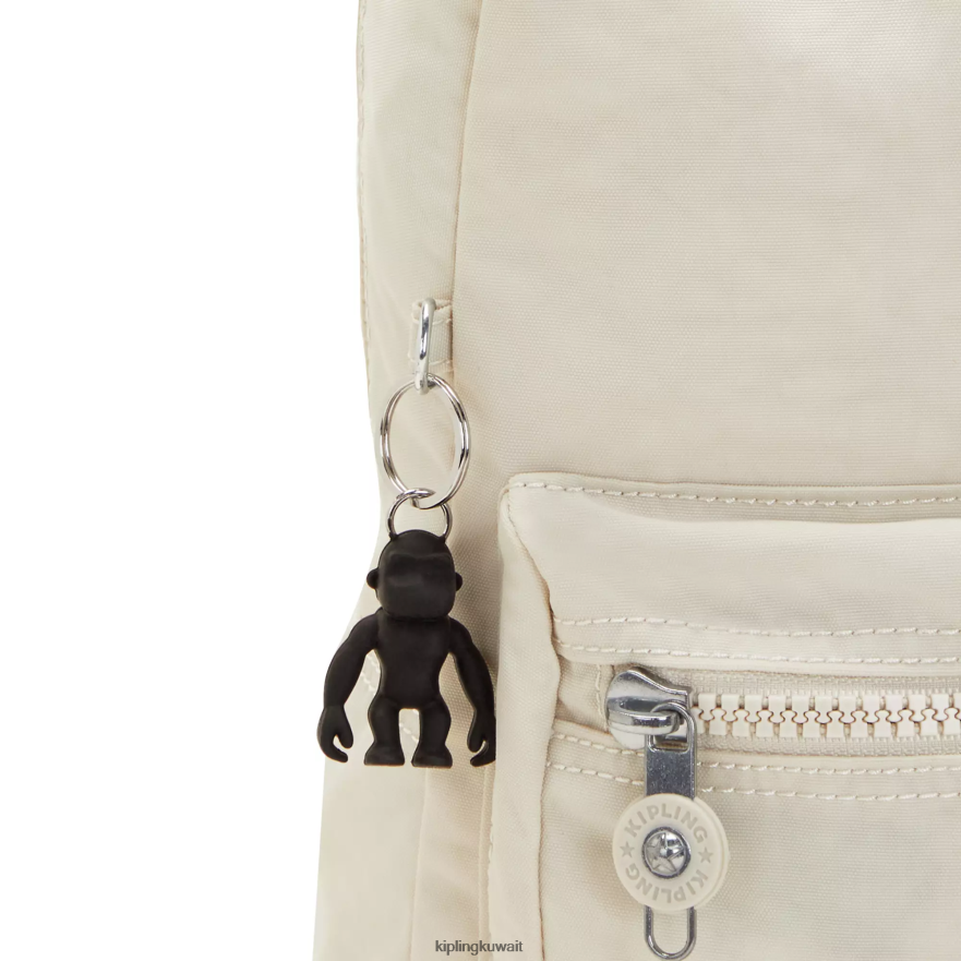 Kipling حقيبة ظهر rylie نحيف رمل خفيف ZR2RH370 حقائب ظهر متوسطة