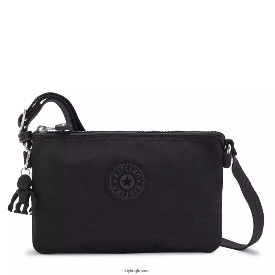 Kipling حقيبة كروس الإبداع xb نحيف نوير أسود ZR2RH108 حقائب كروسبودي