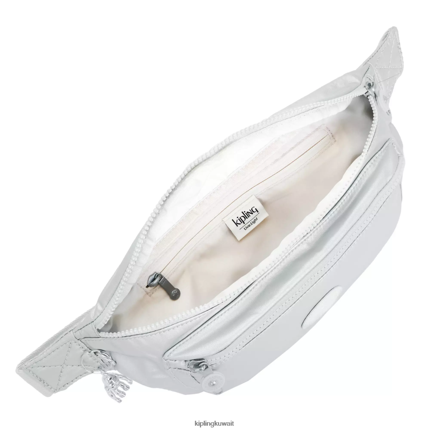 Kipling yasemina حزمة الخصر المعدنية كبيرة جدا نحيف لامع لامع ZR2RH284 حزمة الخصر
