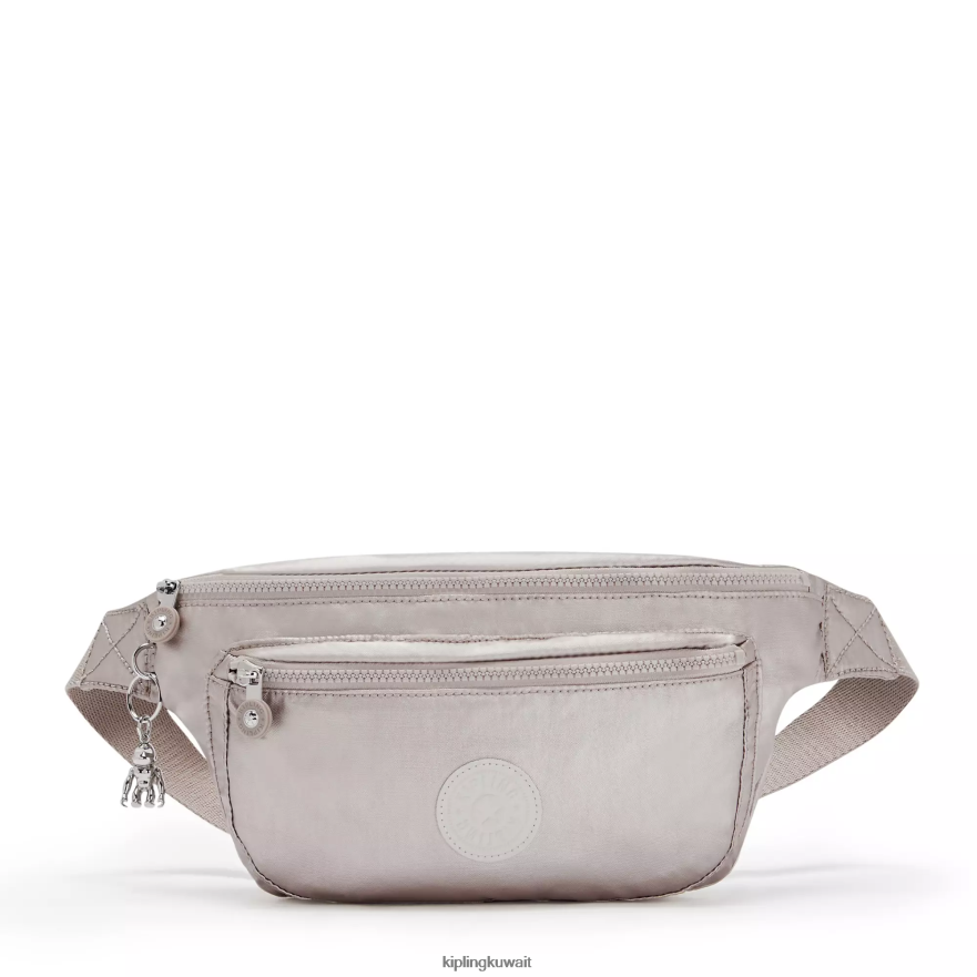 Kipling yasemina حزمة الخصر المعدنية كبيرة جدا نحيف توهج معدني ZR2RH285 حزمة الخصر